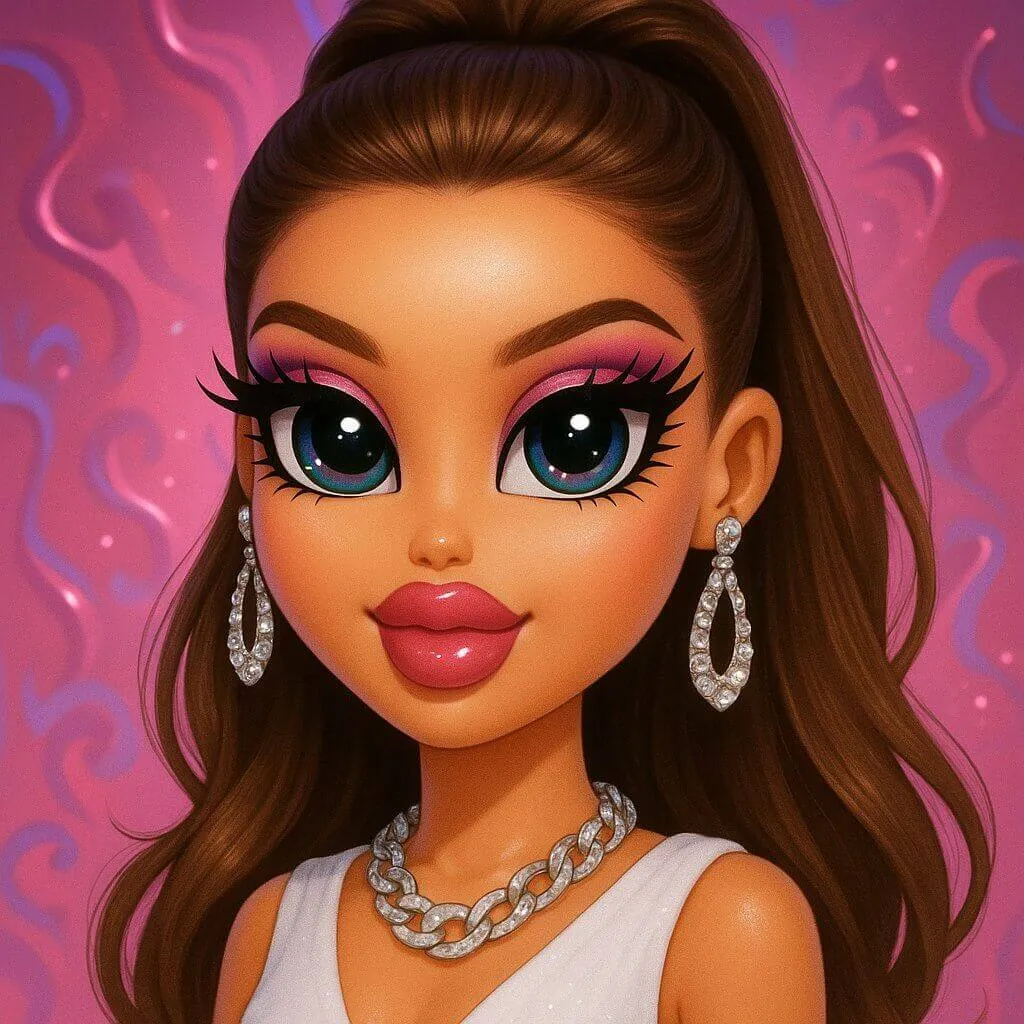 Фото в стиле Bratz: как сделать с помощью нейросети