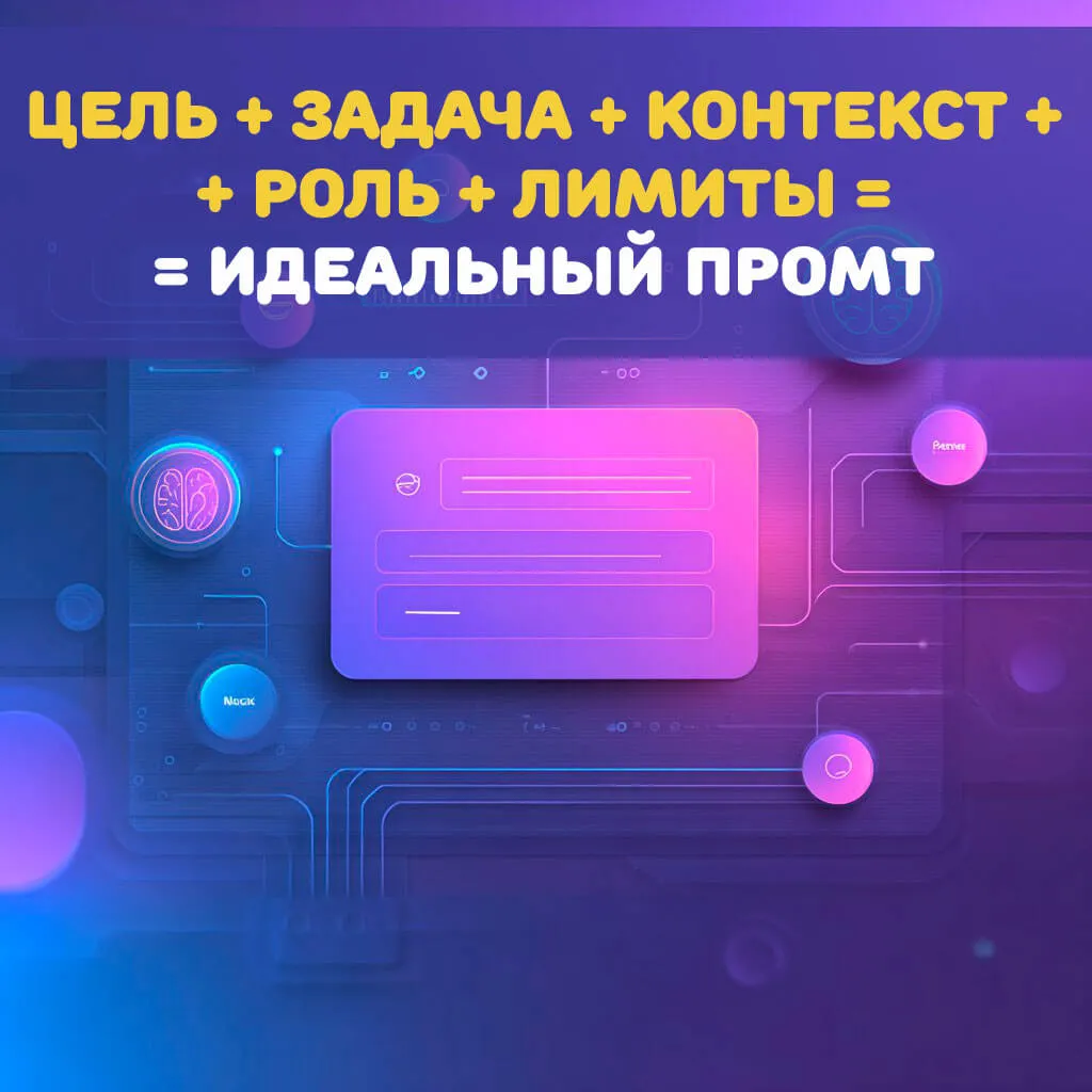 Как составить идеальный промт к нейросети: пошаговая формула без воды (для ChatGPT, Claude, Gemini, Qwen)