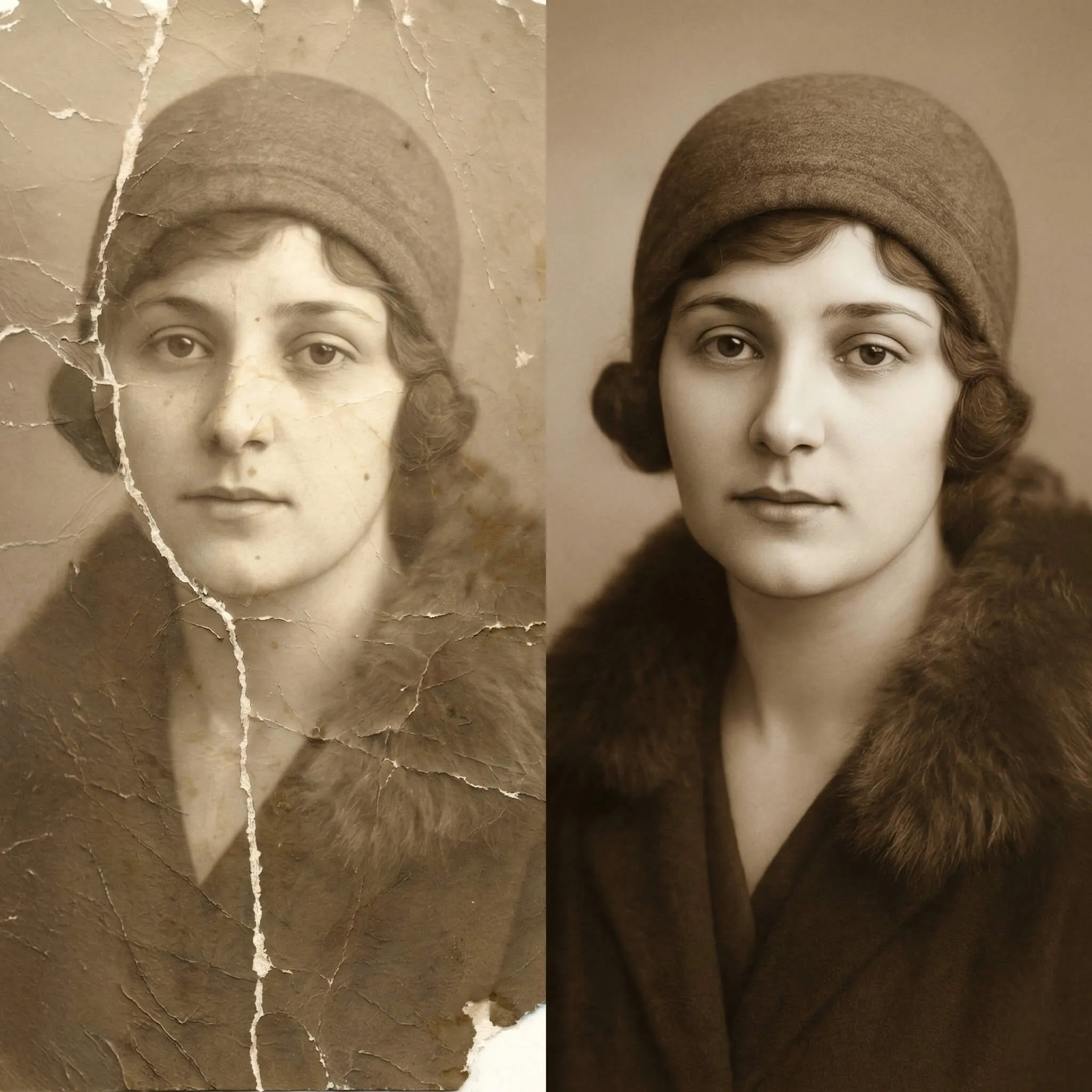 Как восстановить старые фото онлайн с помощью нейросети