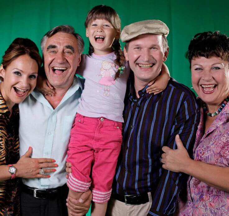 герои сериала Сваты